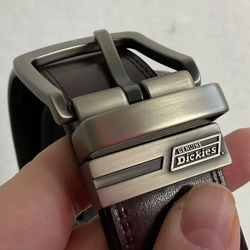 Dickies Mens Reversible Belt Black and Brown
